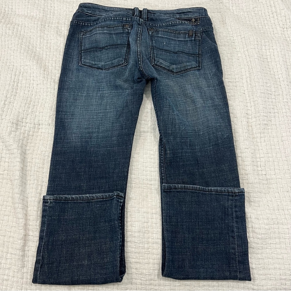 Buffalo David Bitton Six Straight Jeans W32 L30 Medium Wash EUC - Picture 2 of 7
